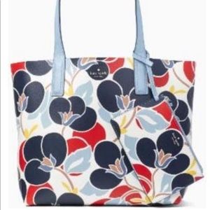 Kate spade Mya Breezy Floral Reversible  Tote